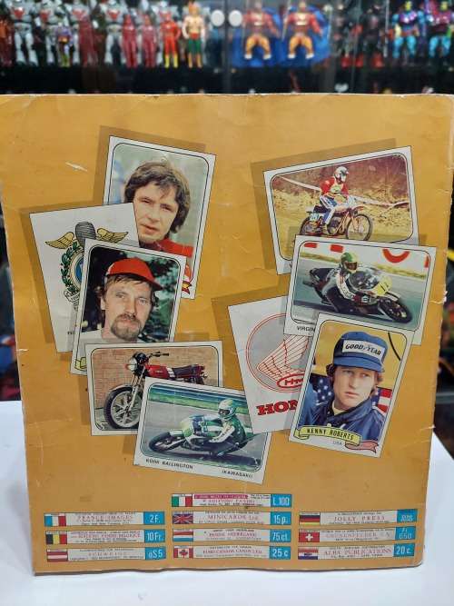 1979 MOTO SPORT PANINI STICKER Album 287/324 STICKERS PRESENT