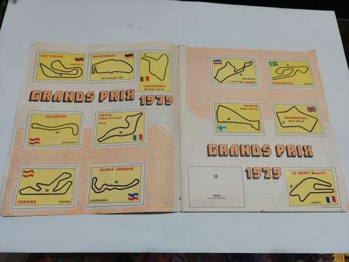 1979 MOTO SPORT PANINI STICKER Album 287/324 STICKERS PRESENT