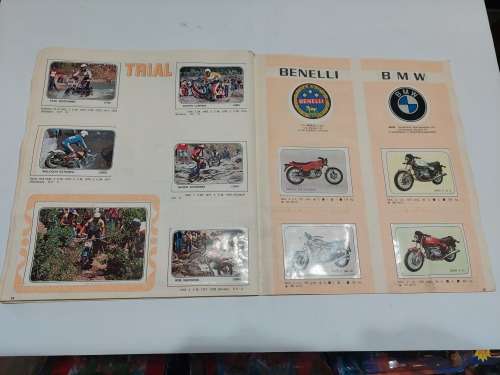 1979 MOTO SPORT PANINI STICKER Album 287/324 STICKERS PRESENT