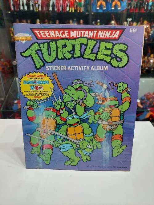 1989 TMNT STICKER ALBUM 31/180 Vintage Figure