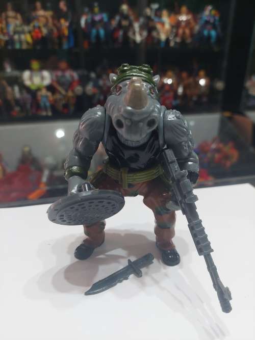 1988 Complete ROCKSTEADY Vintage Figure Teenage Mutant Ninja Turtles