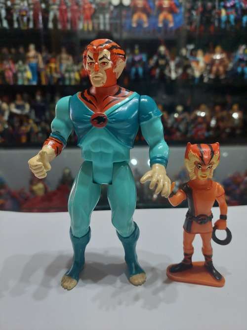 Thundercats 1986 Tygra With PVC Wilykat Vintage Figure 73