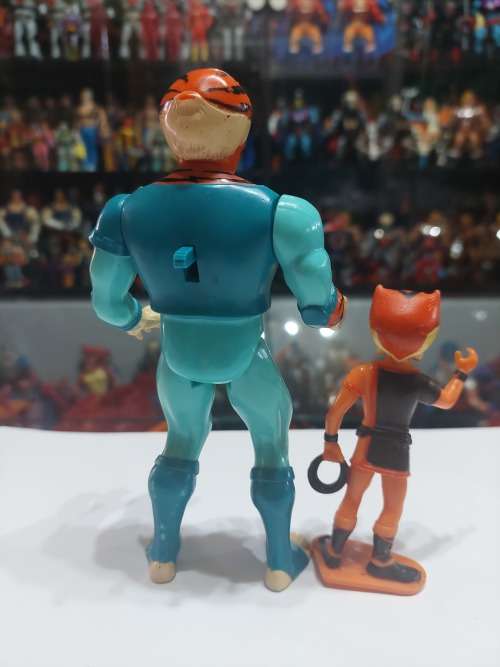 Thundercats 1986 Tygra With PVC Wilykat Vintage Figure 73