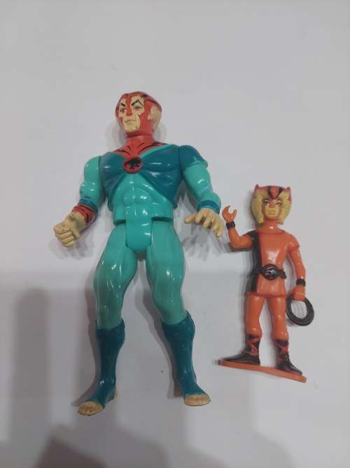 Thundercats 1986 Tygra With PVC Wilykat Vintage Figure 73