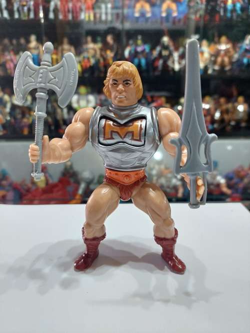 1984 Complete Battle Armor He-Man of He-Man Masters of the Universe (MOTU) Vintage Figure 73
