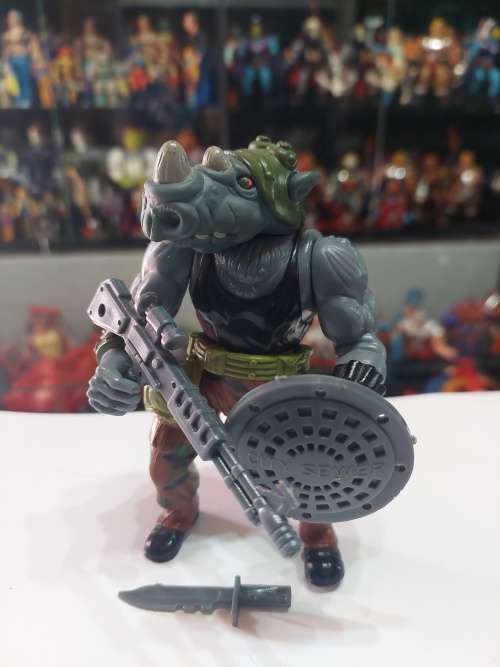 1988 Complete ROCKSTEADY Vintage Figure Teenage Mutant Ninja Turtles 45
