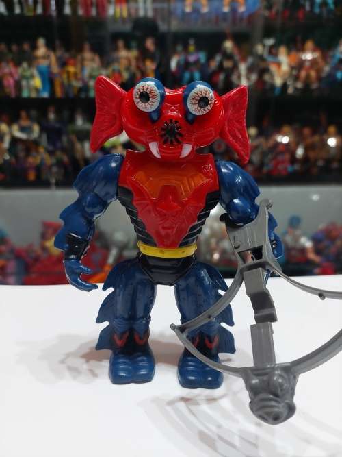 1985 Complete Mantenna of He-Man-Masters of the Universe 73 (MOTU) Vintage Figure
