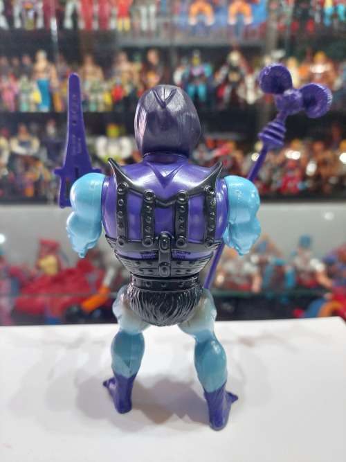 1984 Complete Battle Armor Skeletor of He-Man-Masters of the Universe 73 (MOTU) Vintage Figure