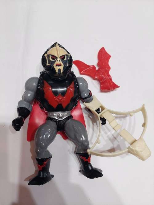 1985 Complete Hordak RED RIBS VARIENT of He-Man-Masters of the Universe #73 (MOTU) Vintage Figure
