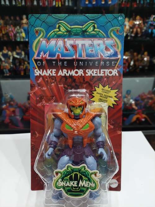 Masters Of The Universe (Motu) Origins SNAKE ARMOR SKELETOR Figure Moc