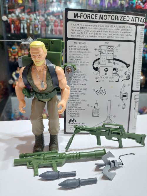 1985 Complete DOC M.FORCE Vintage Figure