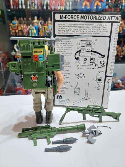 1985 Complete DOC M.FORCE Vintage Figure