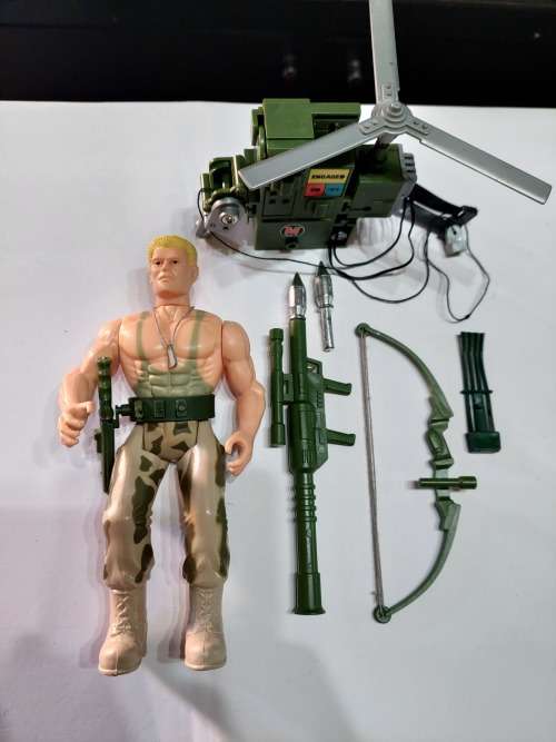 1985 RARE CRAZY HORSE M.FORCE Vintage Figure