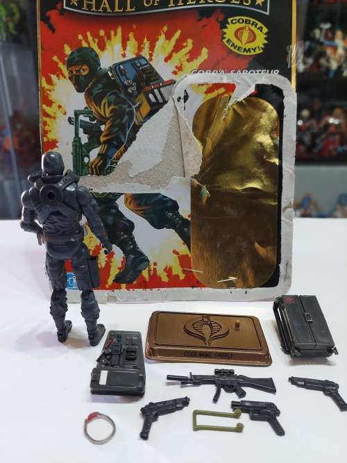 2008 GI Joe FIREFLY With Card Back