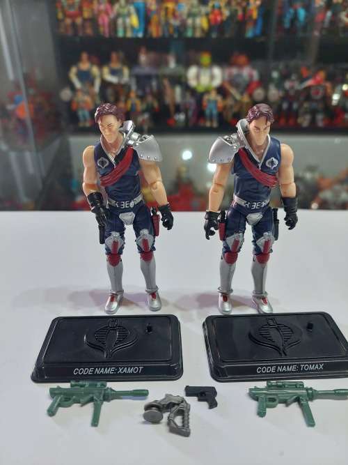 GI Joe 2008 Complete Tomax and Xamot