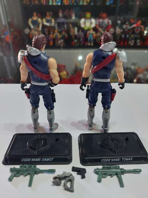 GI Joe 2008 Complete Tomax and Xamot