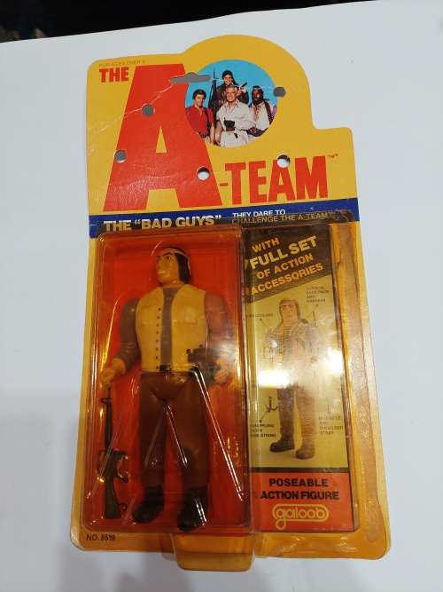 A-Team 1983 MOC RATTLER Vintage Figure