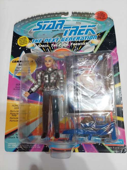 MOC 1993 Star Trek Commander SELA Vintage Figure
