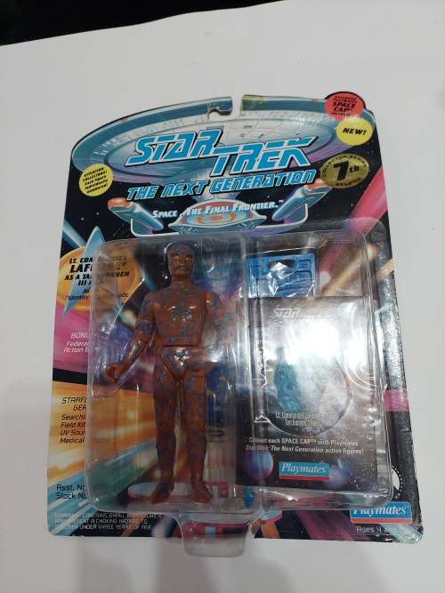 MOC 1993 Star Trek LT Commander LAFORGE Vintage Figure