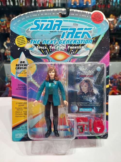 MOC 1993 Star Trek DR. BEVERLY CRUSHER Vintage Figure