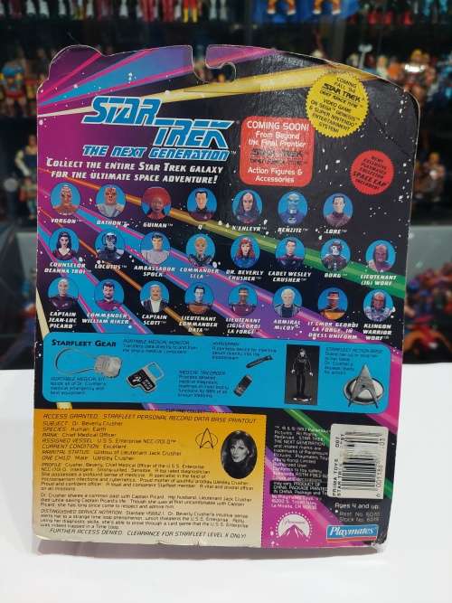 MOC 1993 Star Trek DR. BEVERLY CRUSHER Vintage Figure
