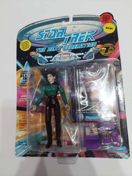 MOC 1993 Star Trek LT Commander DEANNA TROI Vintage Figure