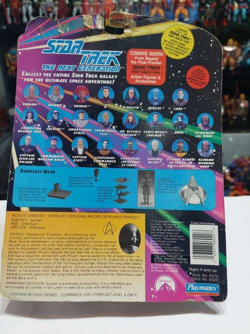 MOC 1993 Star Trek GUINAN Vintage Figure