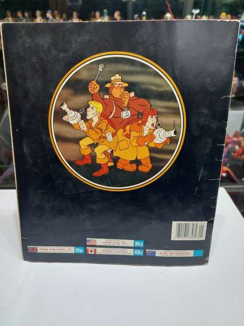 1987 FILMATION GHOSTBUSTERS PANINI STICKER ALBUM 64/240 Stickers Present Vintage Figure