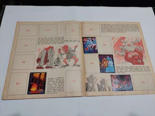1987 FILMATION GHOSTBUSTERS PANINI STICKER ALBUM 64/240 Stickers Present Vintage Figure