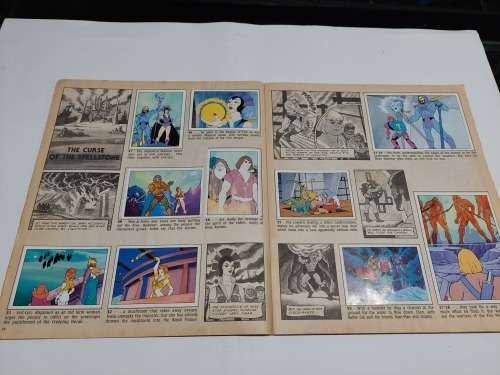 1983 MOTU PANINI STICKER ALBUM 215/216 STICKERS PRESENT He-Man-Masters of the Universe