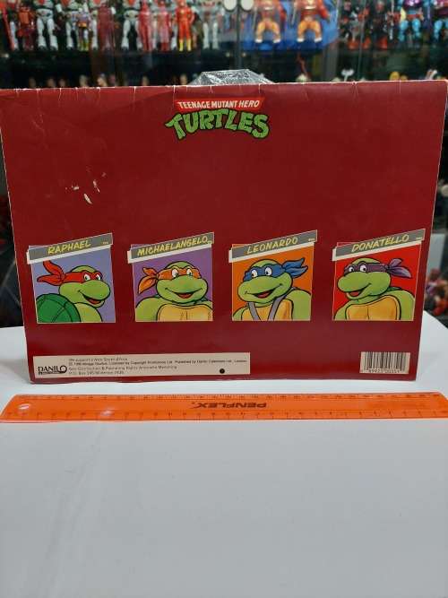 1990 TMNT HERO TURTLES CALENDAR Vintage Figure