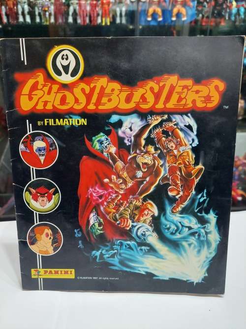 1987 Filmation Ghostbusters Panini Sticker Album 32/240 Stickers Present Vintage Figure