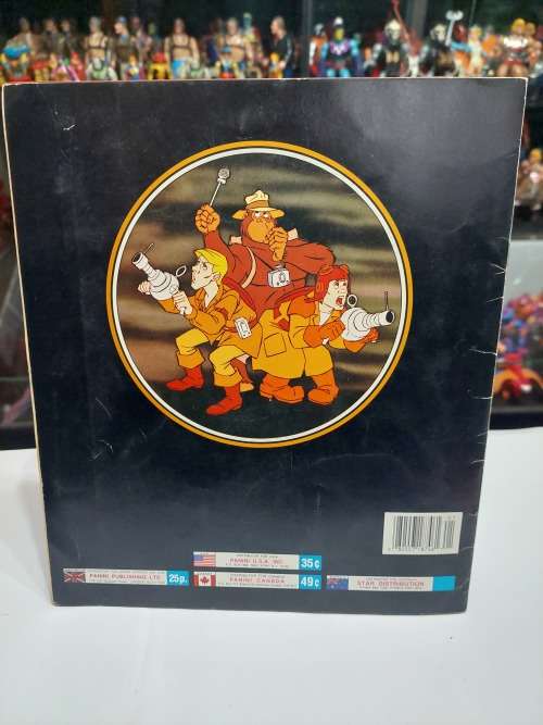1987 Filmation Ghostbusters Panini Sticker Album 32/240 Stickers Present Vintage Figure