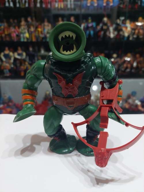 1985 Complete Leech MEXICO VARIENT of He-Man-Masters of the Universe 16 (MOTU) Vintage Figure