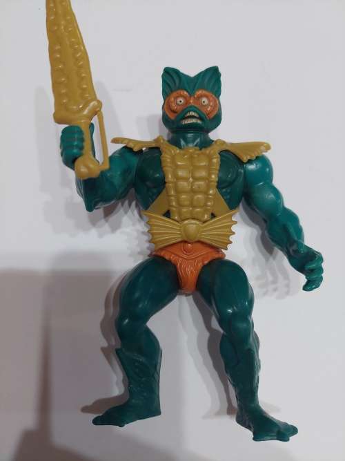 1982 Complete Mer-Man of He-Man-Masters of the Universe 16 (MOTU) Vintage Figure