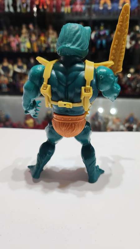 1982 Complete Mer-Man of He-Man-Masters of the Universe 49 (MOTU) Vintage Figure