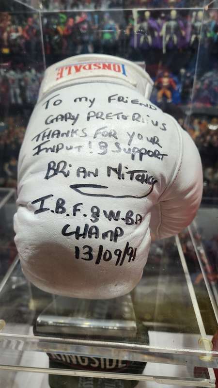 SIGNED BOXING GLOVE COLLECTION