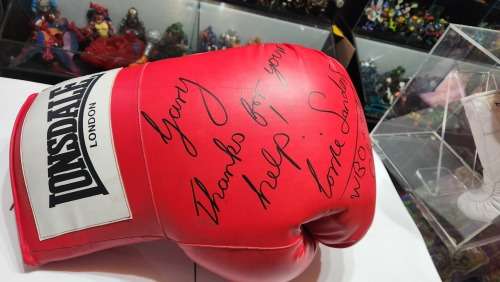 SIGNED BOXING GLOVE COLLECTION