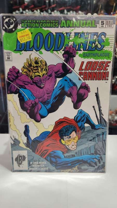 1993 Comic Bloodlines Earthplague