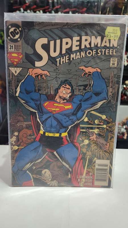 1994 Comic SUPERMAN THE MAN OF STEEL