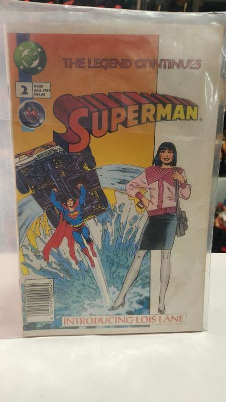 1995 COMIC THE LEGEND CONTINUES SUPERMAN