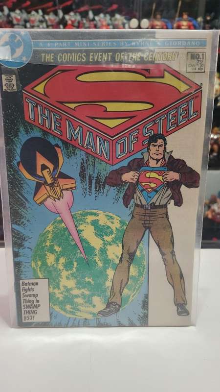 1988 Comic THE MAN OF STEEL