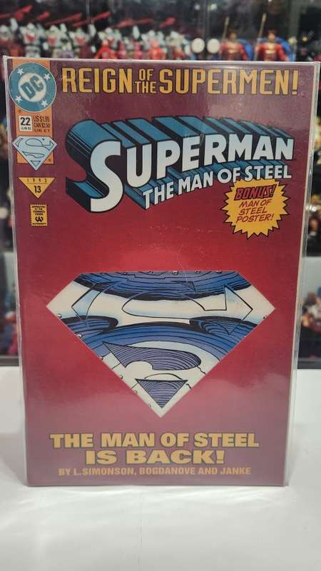 1993 Comic SUPERMAN THE MAN OF STEEL