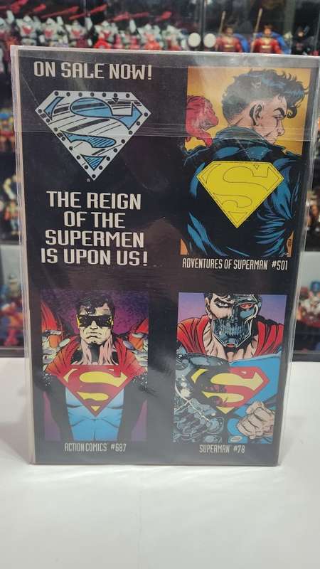 1993 Comic SUPERMAN THE MAN OF STEEL