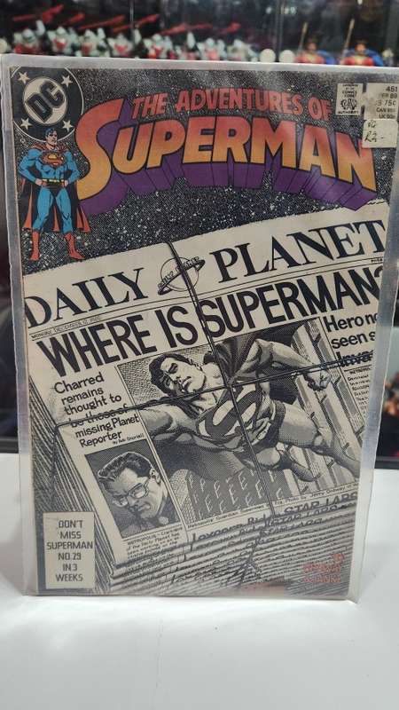 1989 Comic THE ADVENTURES OF SUPERMAN