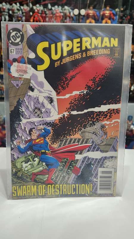 1992 Comic  SUPERMAN SWARM OF DESTRUCTION