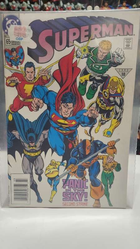 1992 Comic SUPERMAN PANIC IN THE SKY