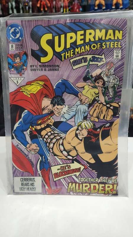 1992 Comic SUPERMAN THE MAN OF STEEL 8