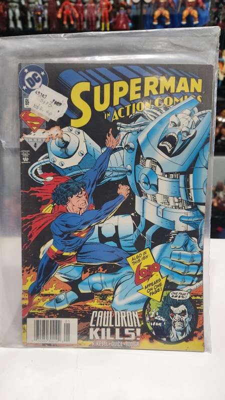 1994 Comic SUPERMAN IN ACTION COMICS CAULDRON KILLS