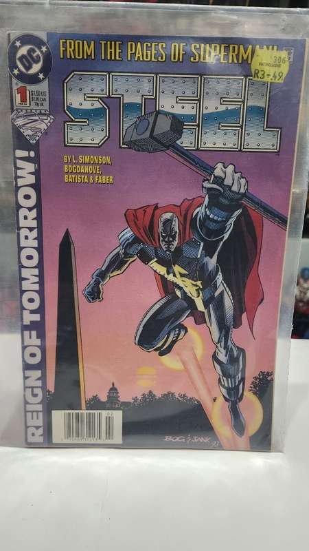 1994 Comic STEEL FROM THE PAGES OF SUPERMAN